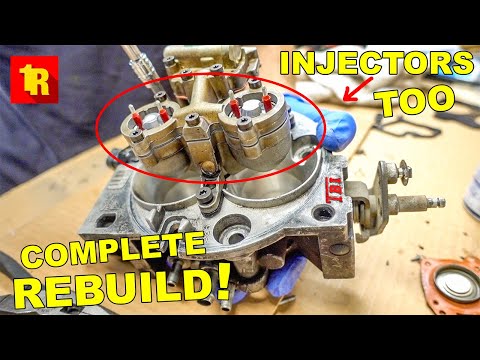 Complete Detailed GM TBI Injection System Rebuild With Brand New Injectors!! ALL ACDELCO PARTS!!