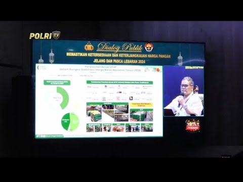 PRESISI UPDATE : POLRI GELAR DIALOG KETERSEDIAAN PANGAN JELANG LEBARAN  27/03/2024 13.00