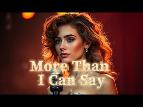 🎵 "More Than I Can Say" - Ann Mette Elten's Timeless Love Ballad #music #lyrics #sing