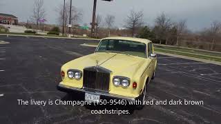 Video Thumbnail for 1978 Rolls-Royce Silver Shadow