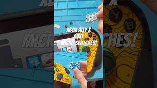 Clicky Xbox Ally X Micro Switch Upgrade Mod! 😎🔥 #xboxallyx #xboxallyxmods