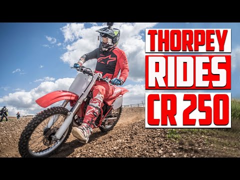 World MX Champion SHREDS Honda CR250 Two Stroke!