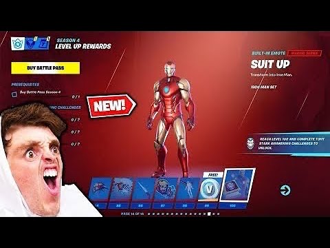 LAZARBEAM REACTS TO FORTNITE CHAPTER 2 SEASON 4 BATTLE PASS