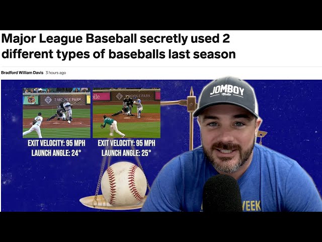 MLB used two different balls during the 2021 season, a breakdown