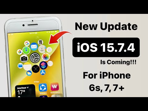 iOS 15.7.4 New Update for iPhone 6s, 7, 7+ || iOS 15.7.4 Update is COMING!!! - How to Install