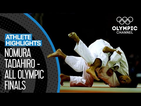 Nomura Tadahiro 🇯🇵  - Triple Gold Medallist in Judo! | Athlete Highlights