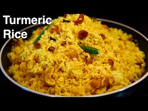 SWEET YELLOW PULAO RECIPE | BASANTI PULAO | Gobindobhog chaler pulao