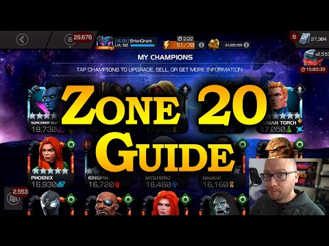 Incursions Zone 20 Push Guide | Marvel Contest of Champions
