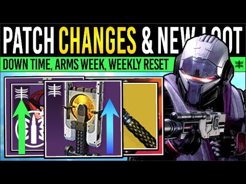 Destiny 2: PATCH NOTES TODAY & UPDATE WEAPONS! Huge FIX LIST, Exotic Changes, Arms Week (27th Jan)