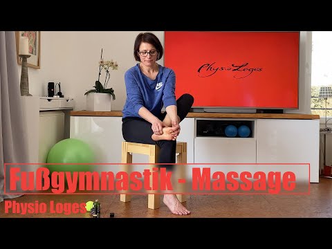 Fußgymnastik | Entspannung und Massage für die Füße | Physio Loges | 4K