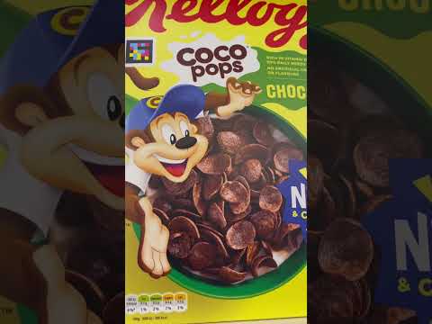 Kellogg's coco pops Chico's new and crunchy #fypシ #share #shortvideo #youtubeshorts #youtube #choco