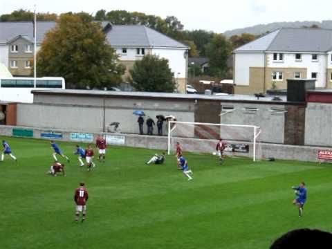 Linlithgow Rose v Lochee - 02/10/10 - Lochee Third Goal