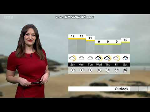 Jennifer Bartram BBC ONE Spotlight weather February 18th 2023 HD