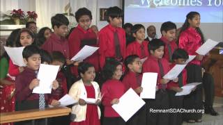 "Little Donkey" sung by Children's Choir