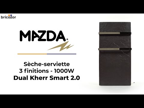 Sèche-serviette pierre naturelle Dual Kherr Smart 1000W - Eternal MAZDA