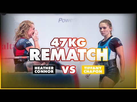 Heather Connor vs Tiffany Chapon | 47kg IPF Worlds 2025