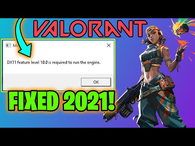 How To Fix Directx Runtime Error In Valorant