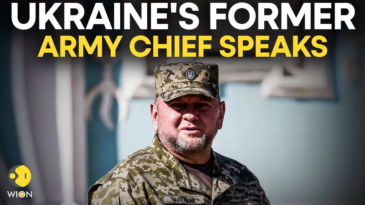 LIVE: Ukraine’s Ex-Army Chief Zaluzhnyi Speaks at Chatham House | WION