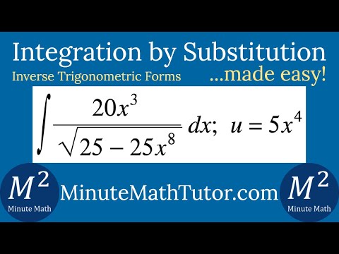 How to Integrate (20x^3)/(sqrt(25-25x^8)) dx; u=5x^4