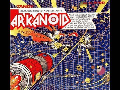 Arkanoid for the Tandy Radio Shack TRS-80 Color Computer