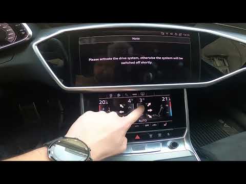 How to Change Airflow Power in Audi A6 C8 ( 2018 - now ) - Adjust Blowing Power