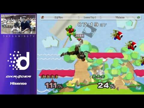 DLMelee Losers Top 8 - CL|Vitro (Ganondorf) vs Violence (Samus)
