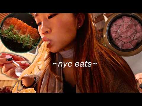 WHAT I EAT IN A DAY IN NYC :P