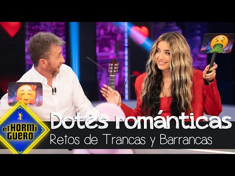 Trancas y Petancas ponen a prueba las dotes románticas de Lola Índigo - El Hormiguero