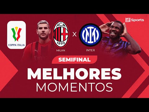 Gols e lances de Internazionale x Milan