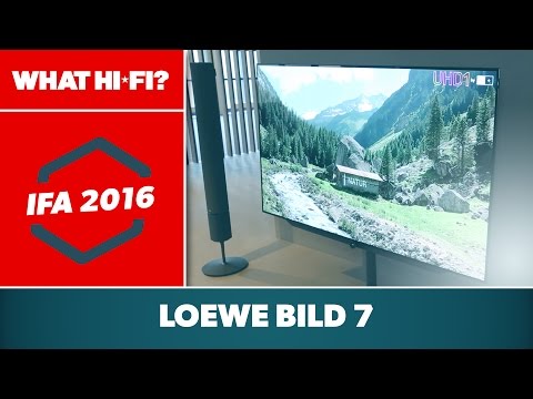 Loewe Bild 7 4K OLED TV - first look - IFA 2016