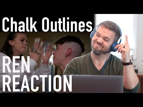 Therapist Reacts | Chalk Outlines (Live) - Ren Reaction