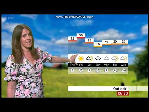 [HD] Alex Osbourne BBC ONE Points West weather June 15th 2022 - 60 fps