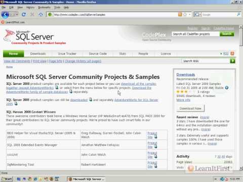 MSBI - SSIS - Install SQL Server Samples - Part-10