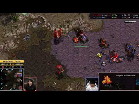 🔥🔥ASL S16 Quarterfinal 4 Set 1 Action vs Effort ZvZ @ Polypoid | Starcraft Commentary
