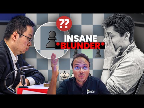 Most shocking blunder of 2025 | Wei Yi vs Andrey Esipenko | FIDE World Cup 2025