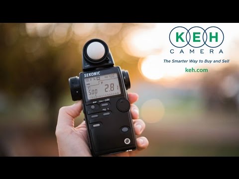 How To Use a Sekonic Light Meter Video