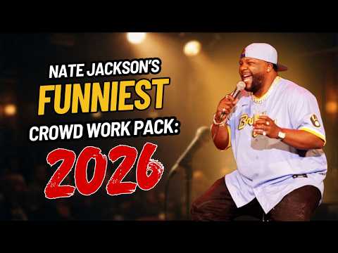 Nate Jackson 's FUNNIEST Stand Up Comedy Moments I Nate Jackson Crowd Work Pack 2026
