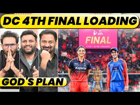 🔴WPL FINAL: SMRITI VS JEMI, GOD'S PLAN BABY. 4TH FINAL FOR DELHI, CHOKE OR TROPHY?