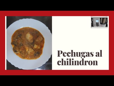 🛑Pechugas de pollo al chilindrón👩🍳🎬Monsieur Cuisine🎬🚀