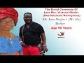 Mr Ibu John Okafor Mother S Burial 2 Con T
