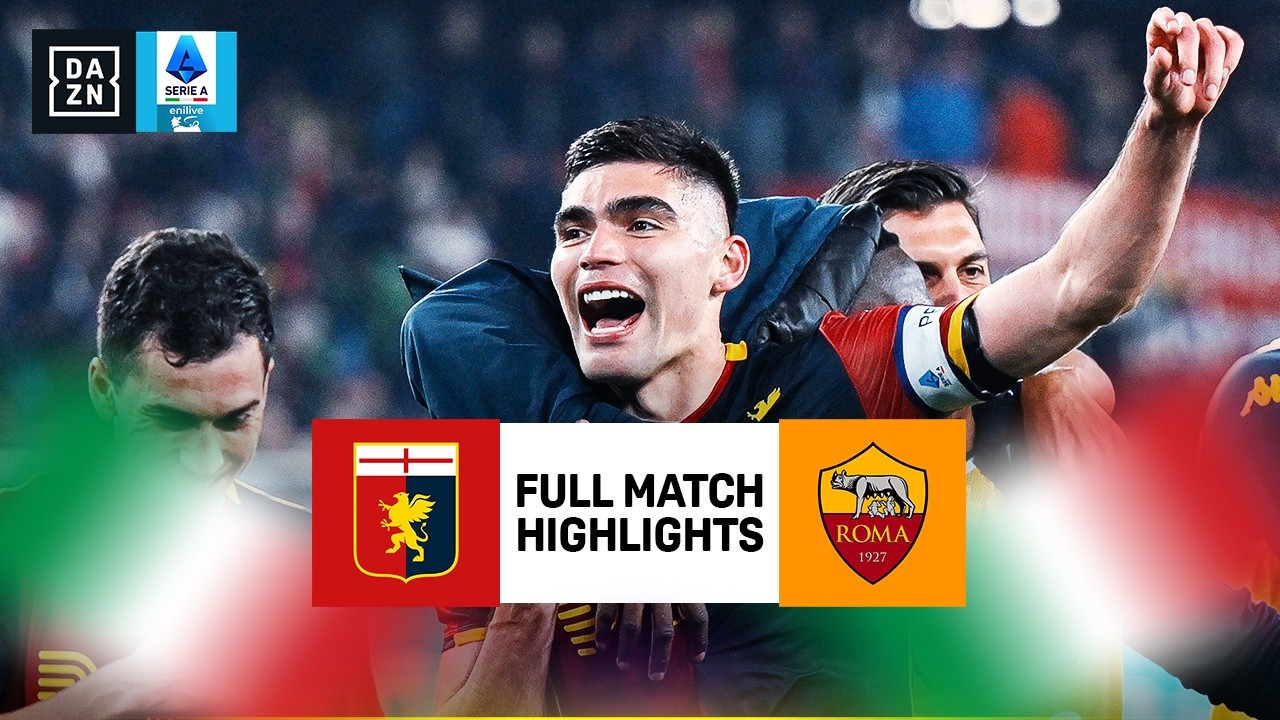 Genoa vs Roma | Lega Serie A Highlights | Matchday 28 | 2025-2026