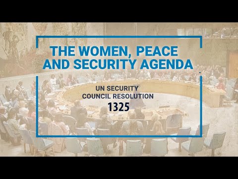 The Women, Peace and Security Agenda