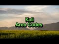 Kali - Area Codes (Clean + Lyrics) @rydandirty9394