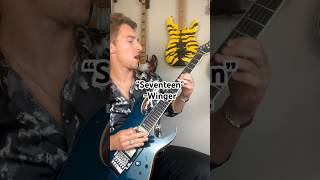 Winger Seventeen guitar solo cover