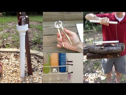 10 Life Hacks with PVC Video
