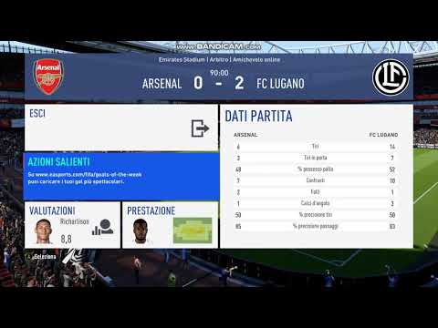 The Division 2 // Arsenal vs Lugano 0-2