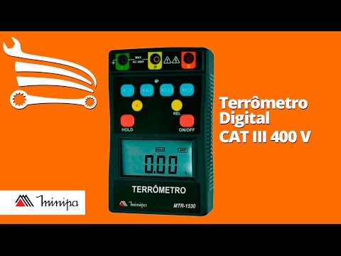 Terrômetro Digital CAT IV 400V - Video