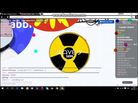 FIRST VIDEO -  BEATING MY HIGH SCORE  ON EASYAGAR.IO (141K)