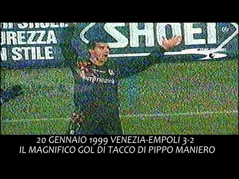 VENEZIA-EMPOLI 3-2 RECUPERO SERIE A DEL 20 GENNAIO 1999 SUPER GOL DI TACCO DI MANIERO #CASASTENE