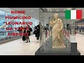 Rome Fiumicino Airport Walking Tour Leonardo Da Vinci Airport